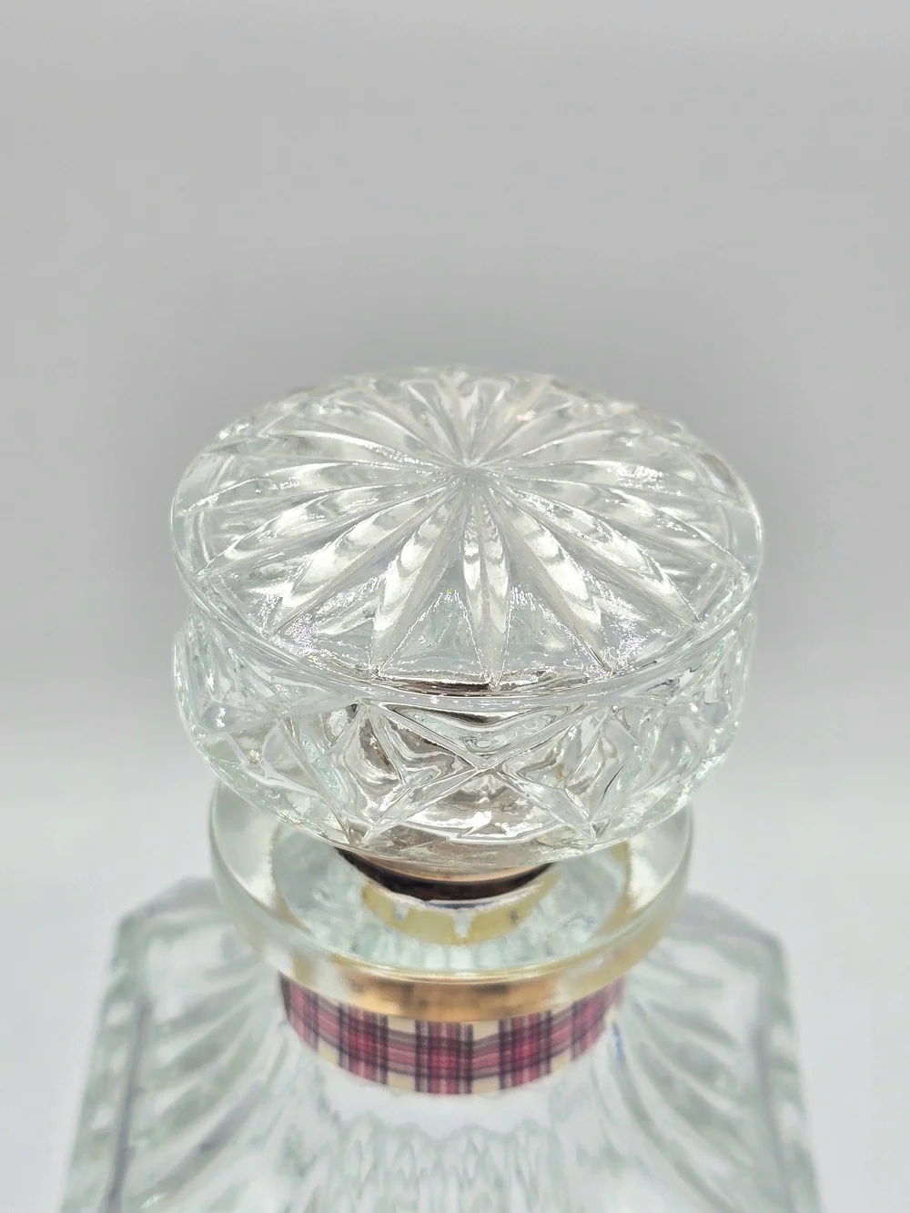 Vintage Drambuie Glass Decanter with Stopper - Clear